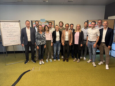 Teilnehmer des Workshops für die KI-Telefonie von gesund.de